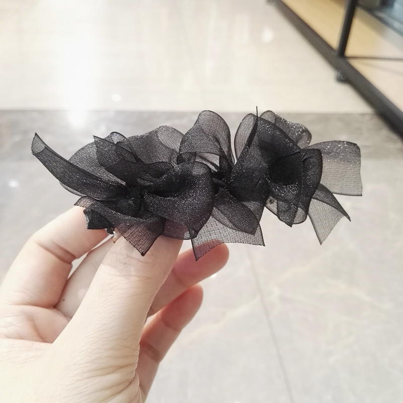 新款网红超仙夏季发夹侧边蝴蝶结