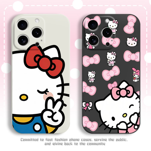 HelloKitty手机壳可爱卡通凯蒂猫