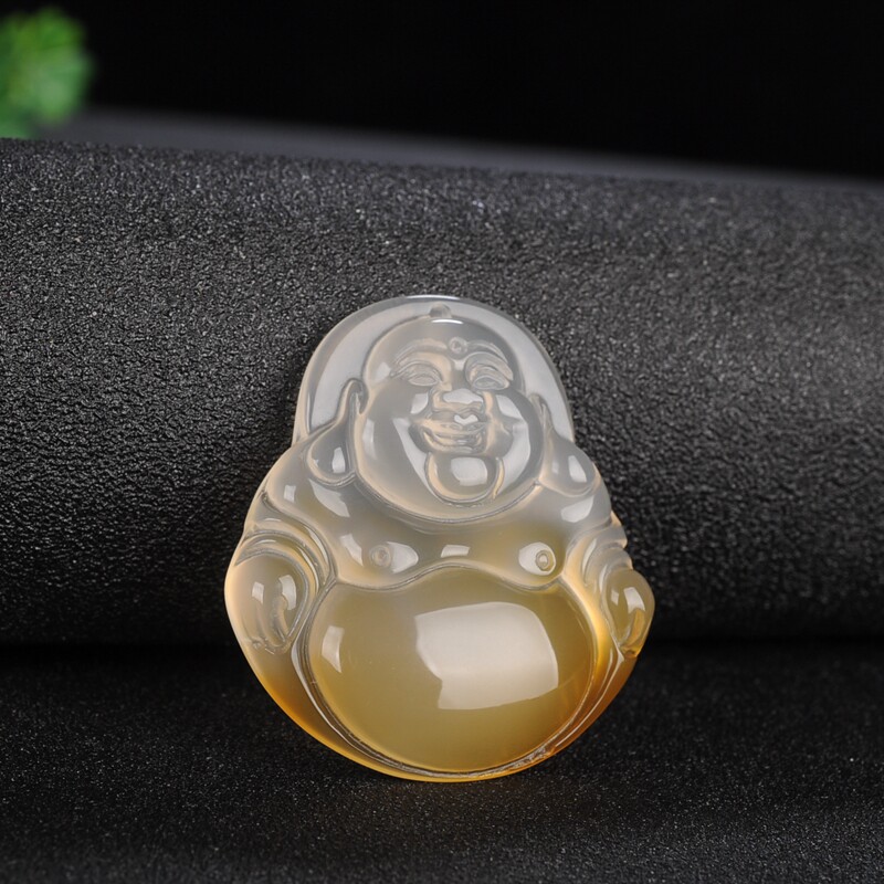 Ice Chalcedony Laughing Buddha Pendant Pendant white agate Maitreya Buddha belly Jade Pendant Necklace Emerald Pendantin the Accessories/Fashion Jewelry, Pendant/Pendant  category - from Buy2taobao.com to provide professional Taobao agent buy service