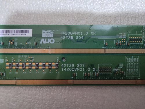 原装边板T420QVN01.0 XL/XR 42T39-S04/ 42T39-S07 一对价 包好