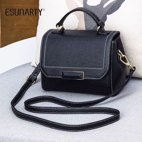 真皮手提港风高级感斜挎女士包包