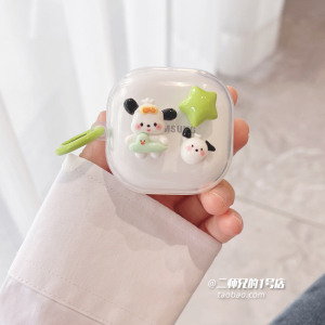 适用于荣耀earbuds开放式耳机保护套EarBuds Open耳机壳LOK-T10蓝牙主动降噪AI智能耳机透明可爱卡通软壳套