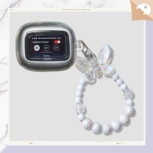 适用于JBL LIVE BEAM3炫彩荚耳机保护套JBL LIVE FLEX晶彩荚耳机壳透明LIVE BUDS3炫彩豆可爱卡通ins软壳套