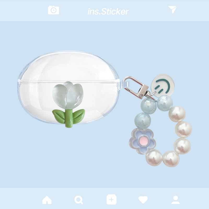 适用于Edifier漫步者Lolli Clip AI耳机保护套lolliclip耳夹式耳机壳lollipro se透明XC1防摔可爱卡通软壳套