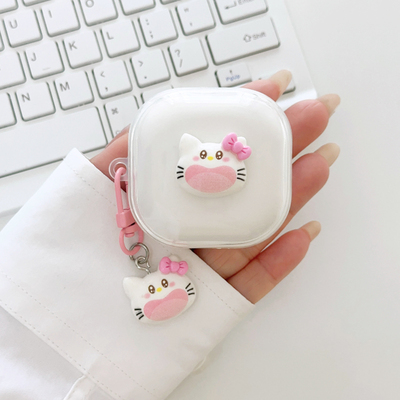 适用qcy t13/MeloBuds Pro/T8/T17/T18/AilyPods耳机保护套QCY T13X/c50小耳球透明c30S可爱ailybudslite软壳