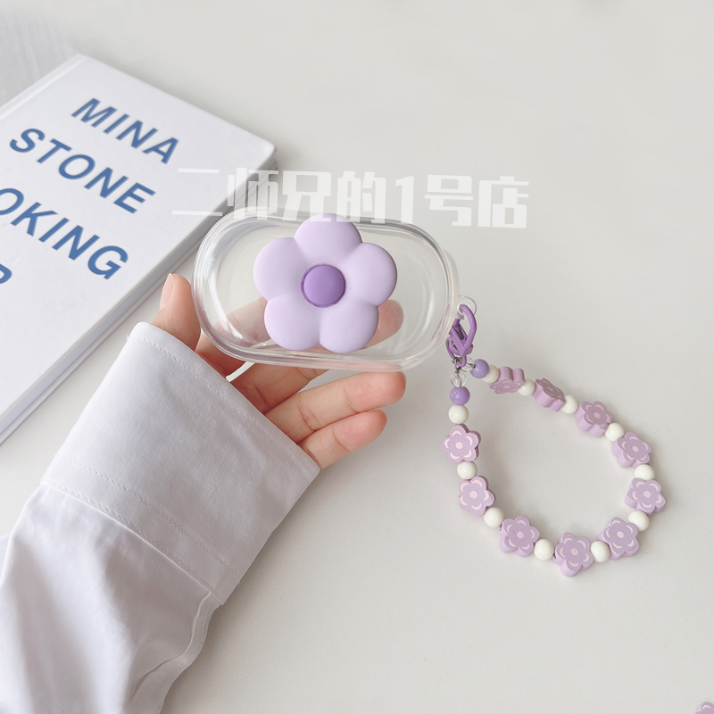 适用Bose Quietcomfort Earbuds Ⅱ大鲨耳机保护套壳Bose QC消噪大鲨2代耳机壳Ultra透明3代小鲨可爱女软壳套