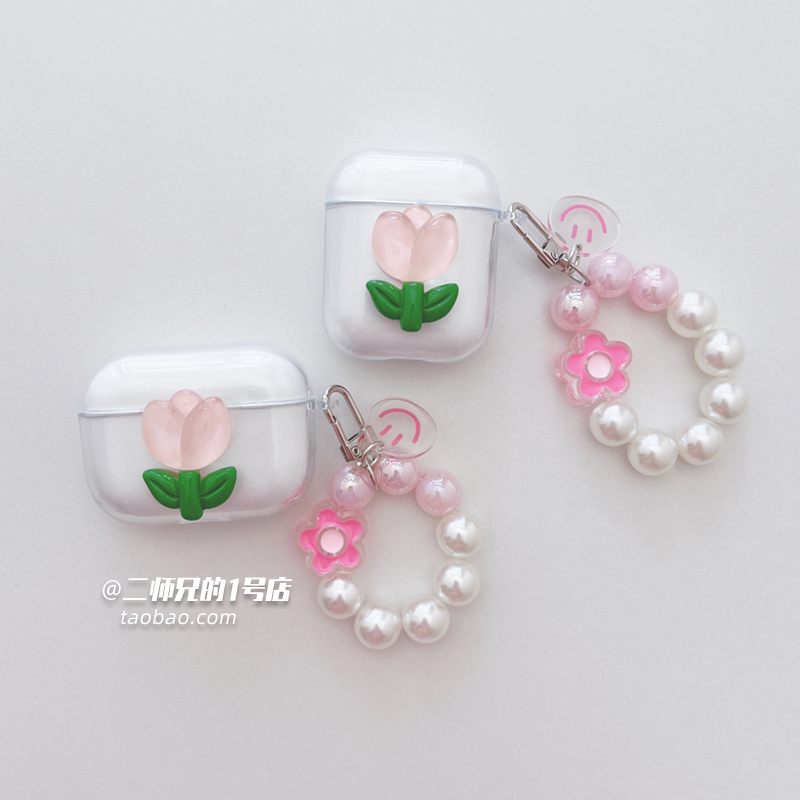 适用绿联HiTune T3耳机保护套HiTune T6耳机壳H5透明S3保护壳S5可爱t6s卡通ins女t3pro耳机软壳S8保护h6pro套