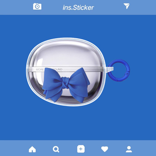 适用于漫步者花再Auro Clip耳夹式蓝牙耳机保护套耳夹式auroclip耳机保护壳透明可爱卡通防摔软壳套