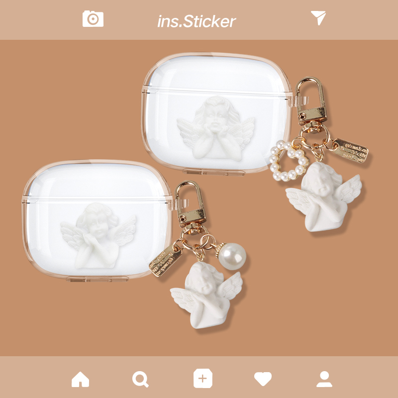 适用华为荣耀Earbuds 3pro耳机保护套earbuds3pro可爱少女软壳套