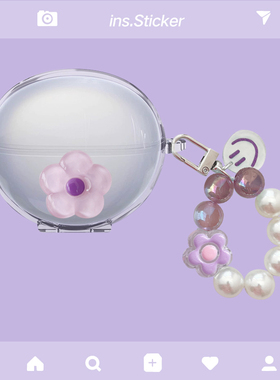 适用于荣耀亲选LCHSE耳夹式耳机保护套透明防摔高透冰晶软壳荣耀亲选LCHSE耳夹式耳机2 Pro充电仓可爱卡通壳