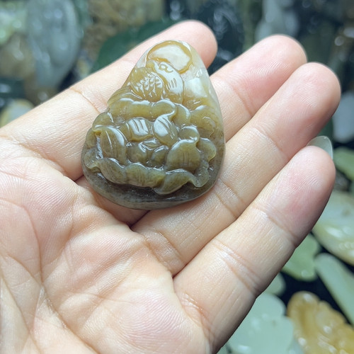 红糖牡丹花挂件