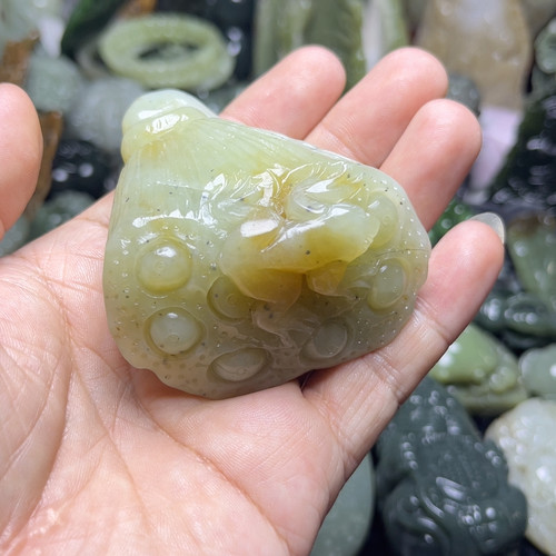 糖玉莲蓬青蛙手把