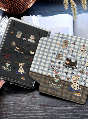 磁吸拆kindle手持带电子书收纳适用Kindle保护套kpw6卡通kpw12345保护皮套分体6英寸休眠paperwhite6原创可爱