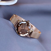 女士手表女小表盘钢带手链女表立体切割气质时装 正品 聚利时新款 表