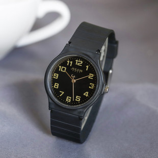 聚利时手表女款 学生官网小众初高中运动石英防水电子中性硅胶男表