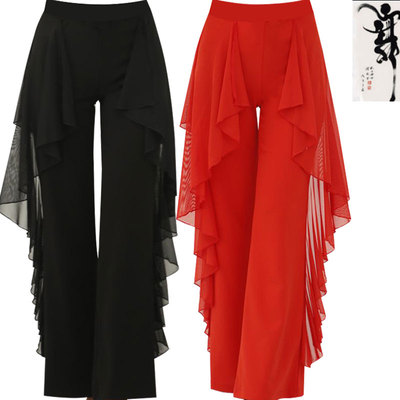 新款练功长裤跳舞裤子女广场舞