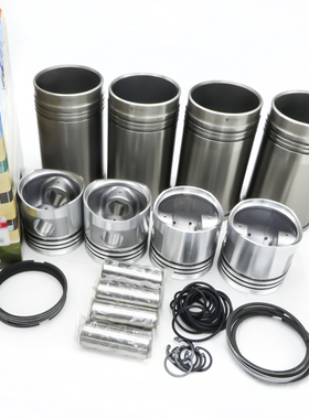 适用于新柴发动机六配套新昌490/495/498B全柴四配套缸套活塞环