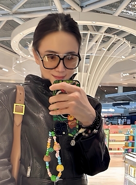 宋佳同款飞行员大框防晒墨镜