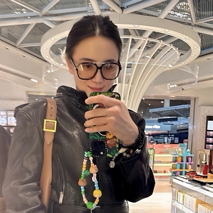 飞行员墨镜女大框防晒蛤蟆镜ins太阳眼镜男SL545 新品 宋佳同款