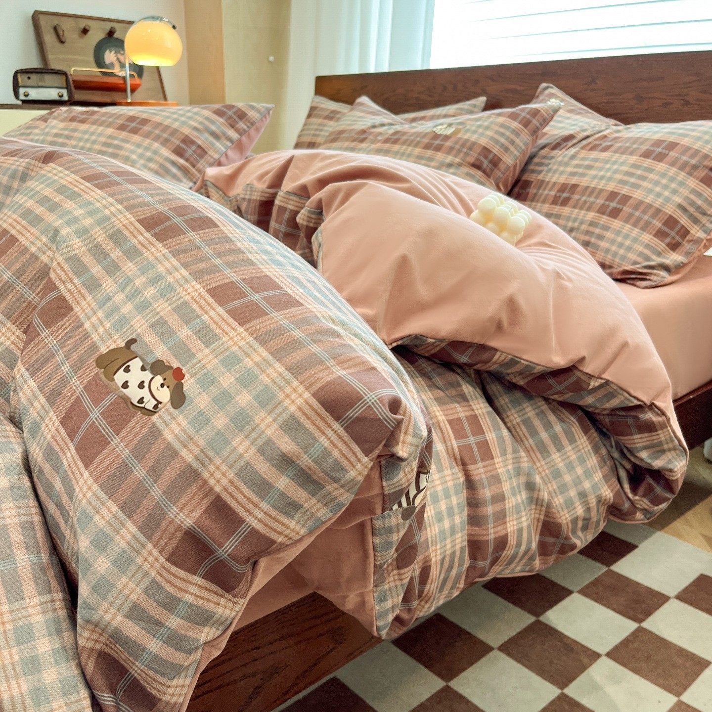 A类纯棉磨毛四件套全棉床单被套床笠学生宿舍三件套被罩床上用品,床上用品,床品套件/四件套/多件套,淘宝优惠券,粉丝福利购,淘宝优惠卷