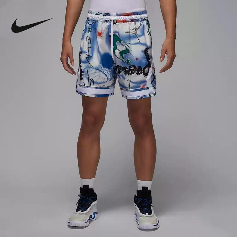 NIKE耐克短裤男2025夏季Jordan篮球休闲运动速干五分裤HF9942-100