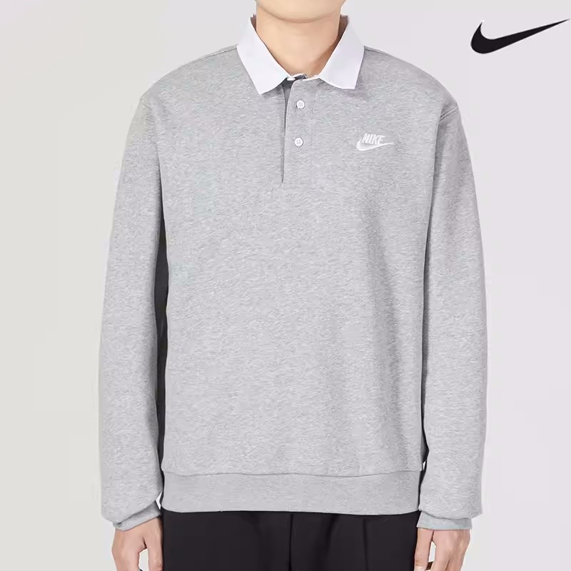 Nike/耐克男子翻领运动卫衣保暖