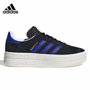 Adidas阿迪达斯三叶草板鞋女子GAZELLE BOLD厚底运动休闲鞋HQ4408