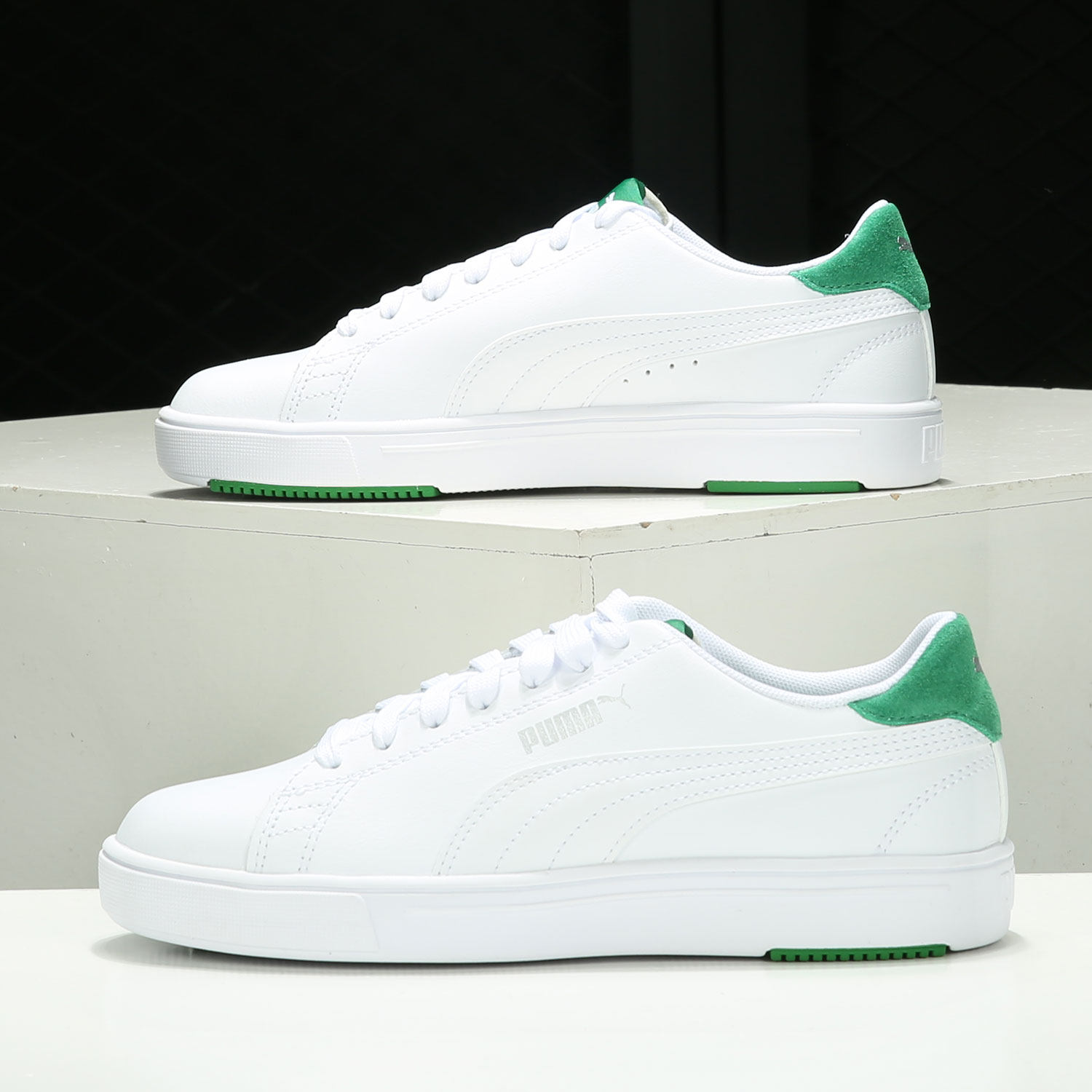 puma彪马男女板鞋serve pro lite低帮经典小白鞋运动休闲鞋374902