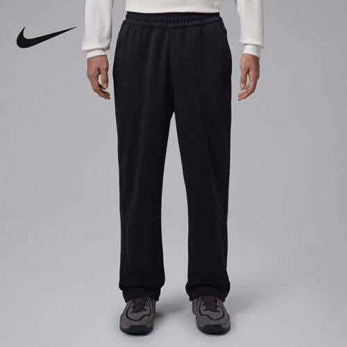 Nike耐克运动裤男装Jordan休闲宽松针织裤保暖直筒长裤IM7554-010