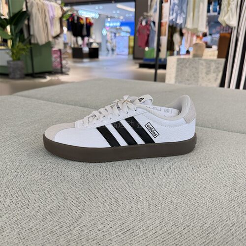 adidas阿迪达斯女鞋VL COURT 3低帮复古轻便耐磨运动休闲鞋KJ4000