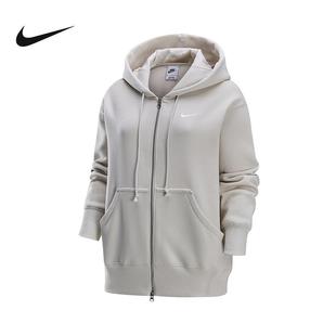 104 连帽运动加绒连帽保暖夹克DQ5759 Nike耐克外套女2024秋季 新款