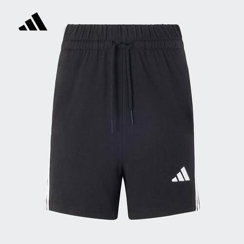 adidas阿迪达斯运动休闲短裤女裤2025夏季新款针织五分短裤JY8574