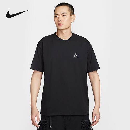 NIKE耐克短袖男25夏季ACG户外印花宽松透气休闲运动T恤IF0371-010