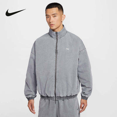 Nike耐克运动外套男2026春季休闲宽松梭织防风立领夹克IF1549-010