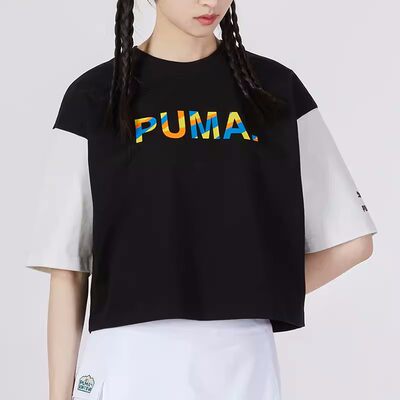 PUMA彪马短袖女子休闲T恤透气