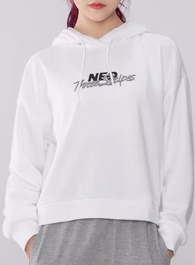 Adidas/阿迪达斯卫衣女子运动休闲宽松连帽套头衫 H18577 H18576