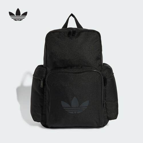 阿迪达斯三叶草男女背包新款春季新款运动休闲双肩包旅行包JD5522