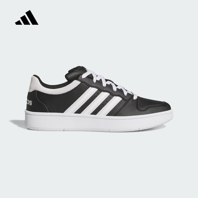 adidas阿迪达斯男鞋2026春季HOOPS CLASSIC低帮运动休闲鞋 KI1056