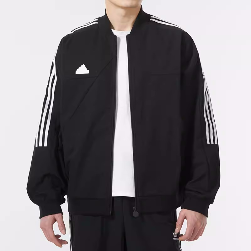 Adidas阿迪达斯外套男子运动休闲训练宽松梭织夹克 IP3791 IS1513 运动服/休闲服装 运动茄克/外套 原图主图