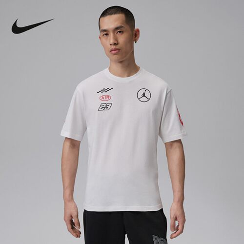 Nike耐克运动短袖男装新款夏季Jordan休闲宽松透气T恤 IR7001-100