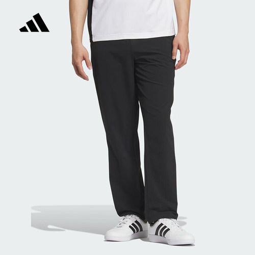 adidas阿迪达斯运动裤男2025冬季休闲梭织直筒长裤 KS3546 KS3547