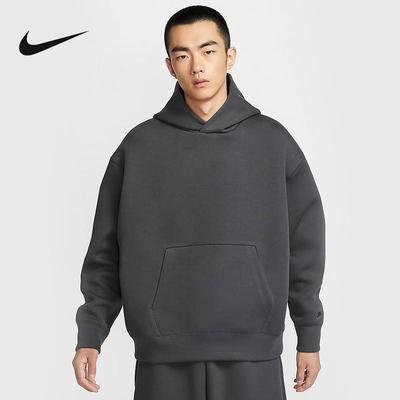 Nike耐克卫衣男2024冬季新款休闲运动服宽松连帽套头衫FZ0745-060