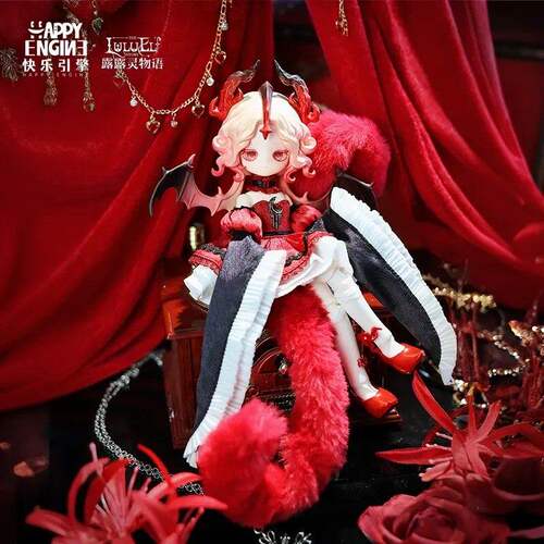 正版露露灵物语二代万物初醒系列盲盒8分BJD可动人偶桌面摆件礼物