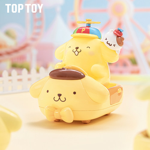 新品TOPTOY三丽鸥布丁狗乐园系列盲盒可爱布丁狗桌面摆件生日礼物