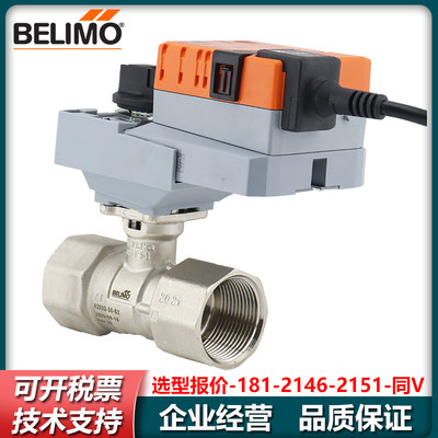 BELIMOR2065-150-S4 R2080-150-S4电动二通螺纹球阀DN80 65