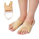 脚趾外翻矫正器可调节透气双趾网布护脚套大小脚趾分趾矫正袜套