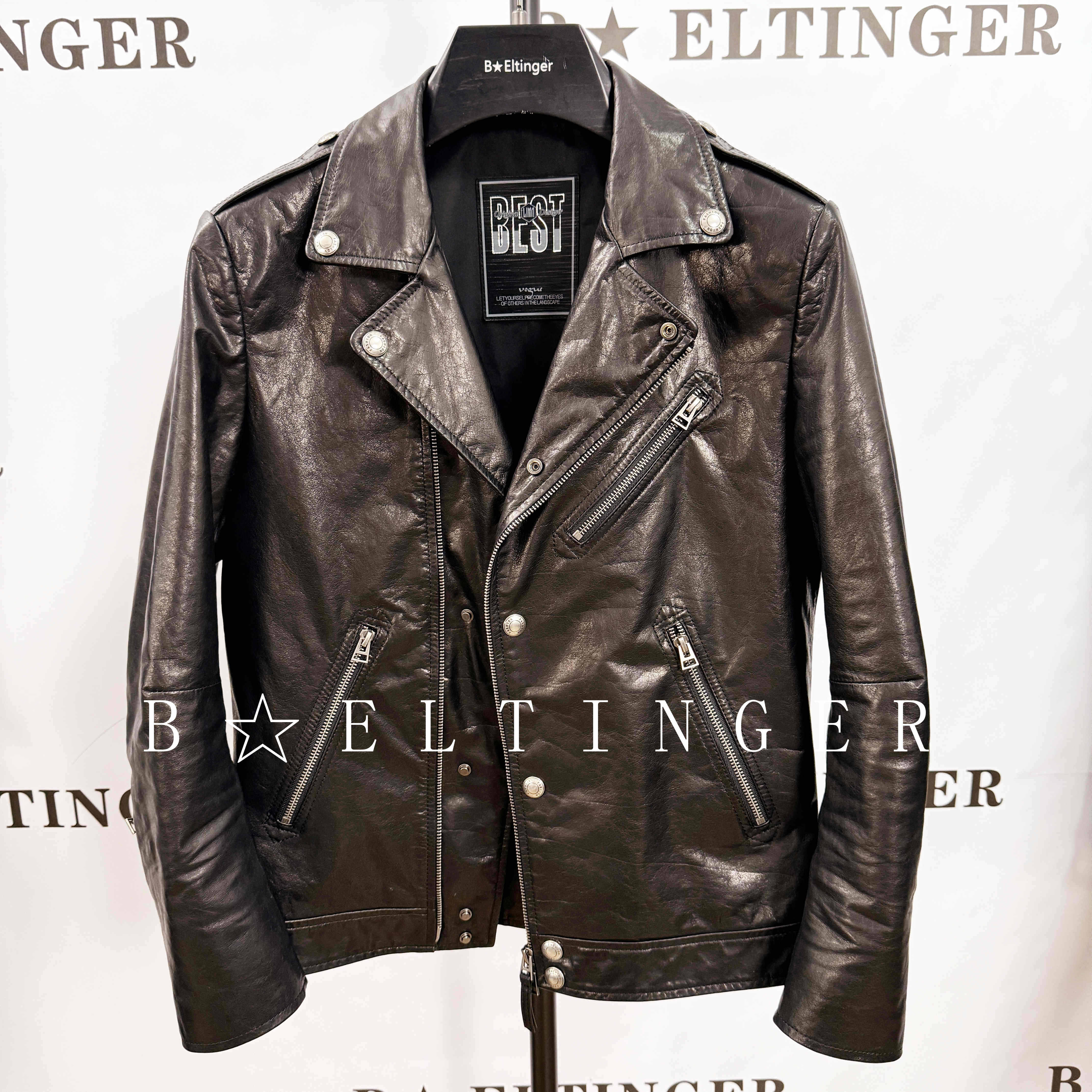 机车真皮皮衣油蜡小牛皮修身休闲复古秋冬外套男加棉时尚短款夹克,男装,皮衣,淘宝优惠券,粉丝福利购,淘宝优惠卷