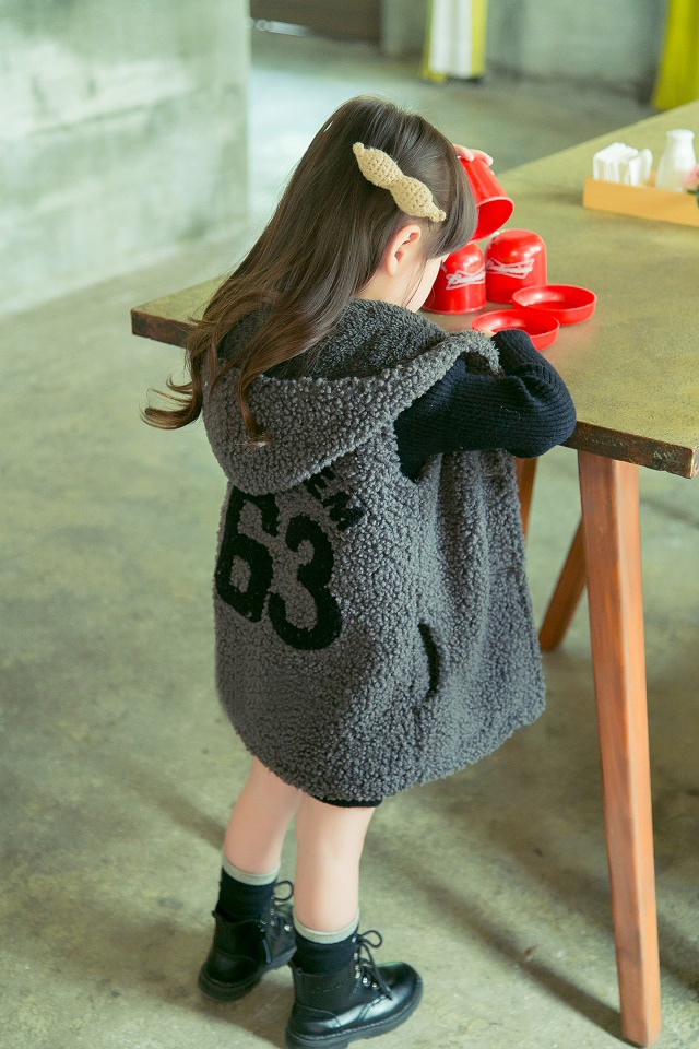 Gilet enfant en toison - Ref 2070332 Image 4