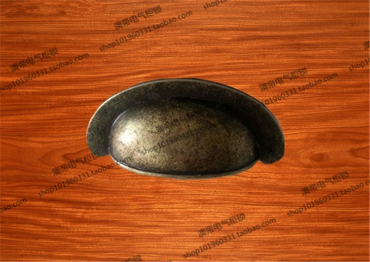 家具老式皮包箱家居装饰衣柜橱柜配件小把手古铜色铰链优质小拉手