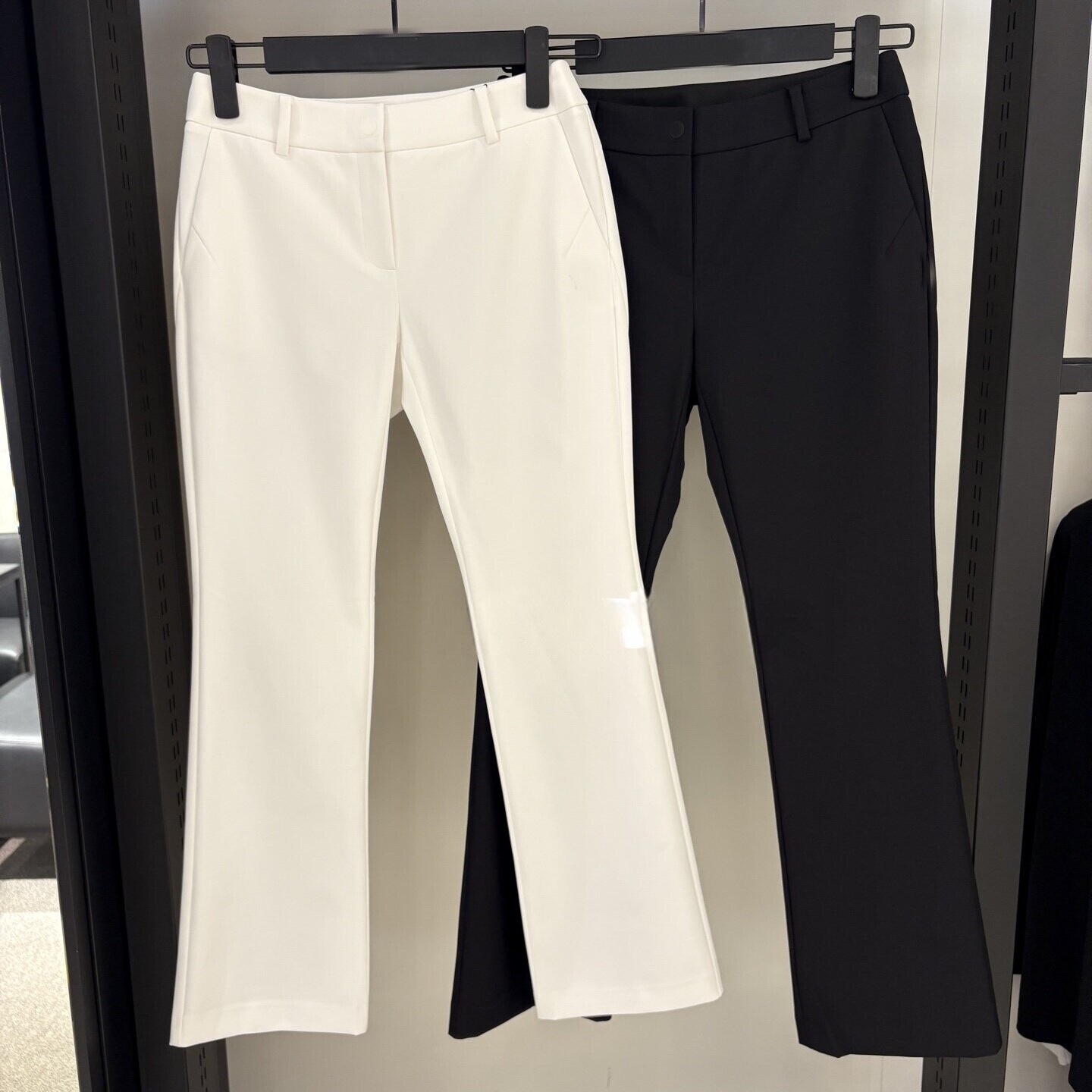 韩国高尔夫服装女装春夏季修身显瘦弹力黑色长裤休闲运动微喇裤子